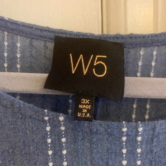 Blue & White Striped Blouse - Picture 4 of 4